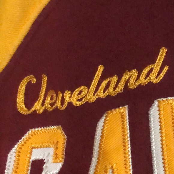 Cleveland Cavaliers sweatshirt hooded jacket Adult size Large full zip - Picture 8 of 9